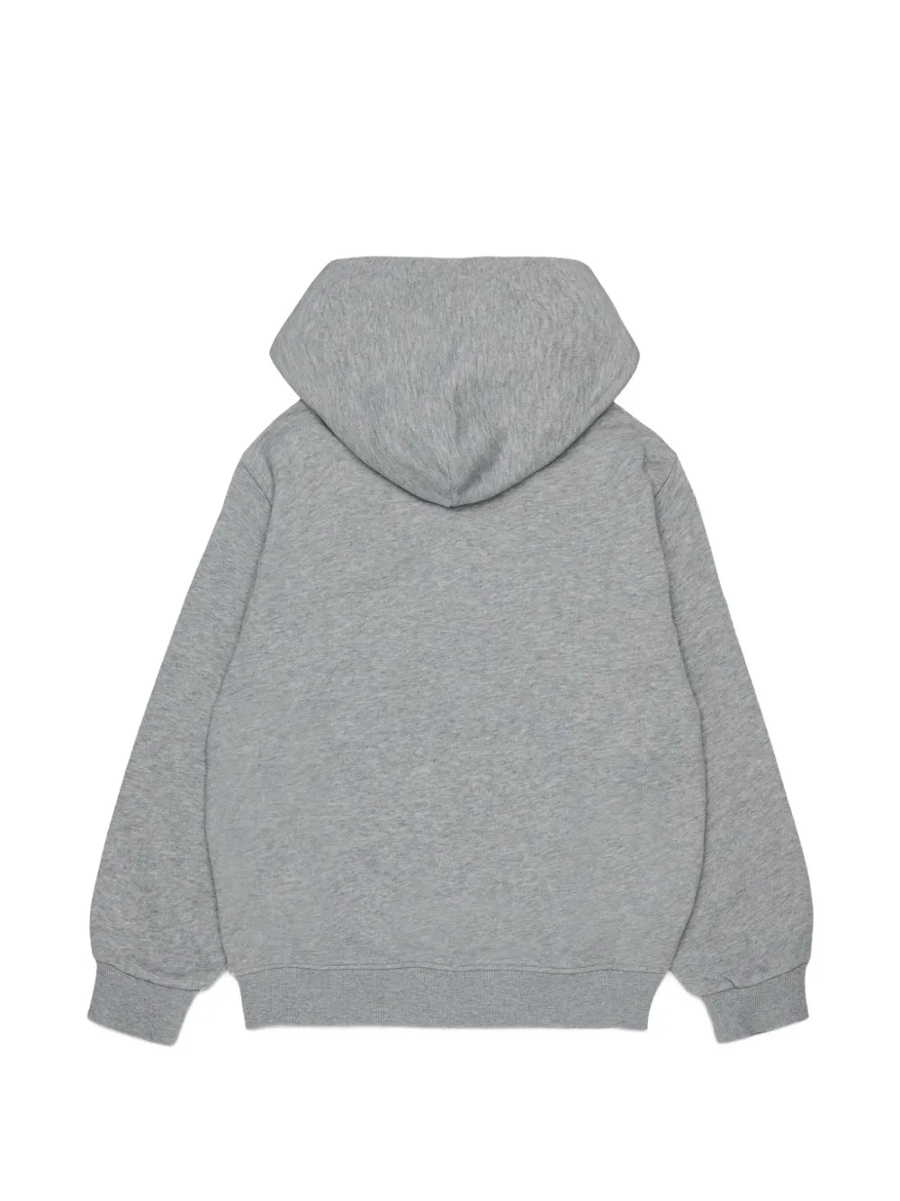 Diesel Kids Hoodie met rits Grijs