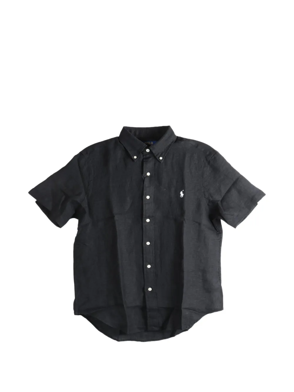 Polo Ralph Lauren logo-embroidered button-down shirt - Nero