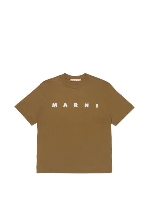 Marni Kids logo-print T-shirt