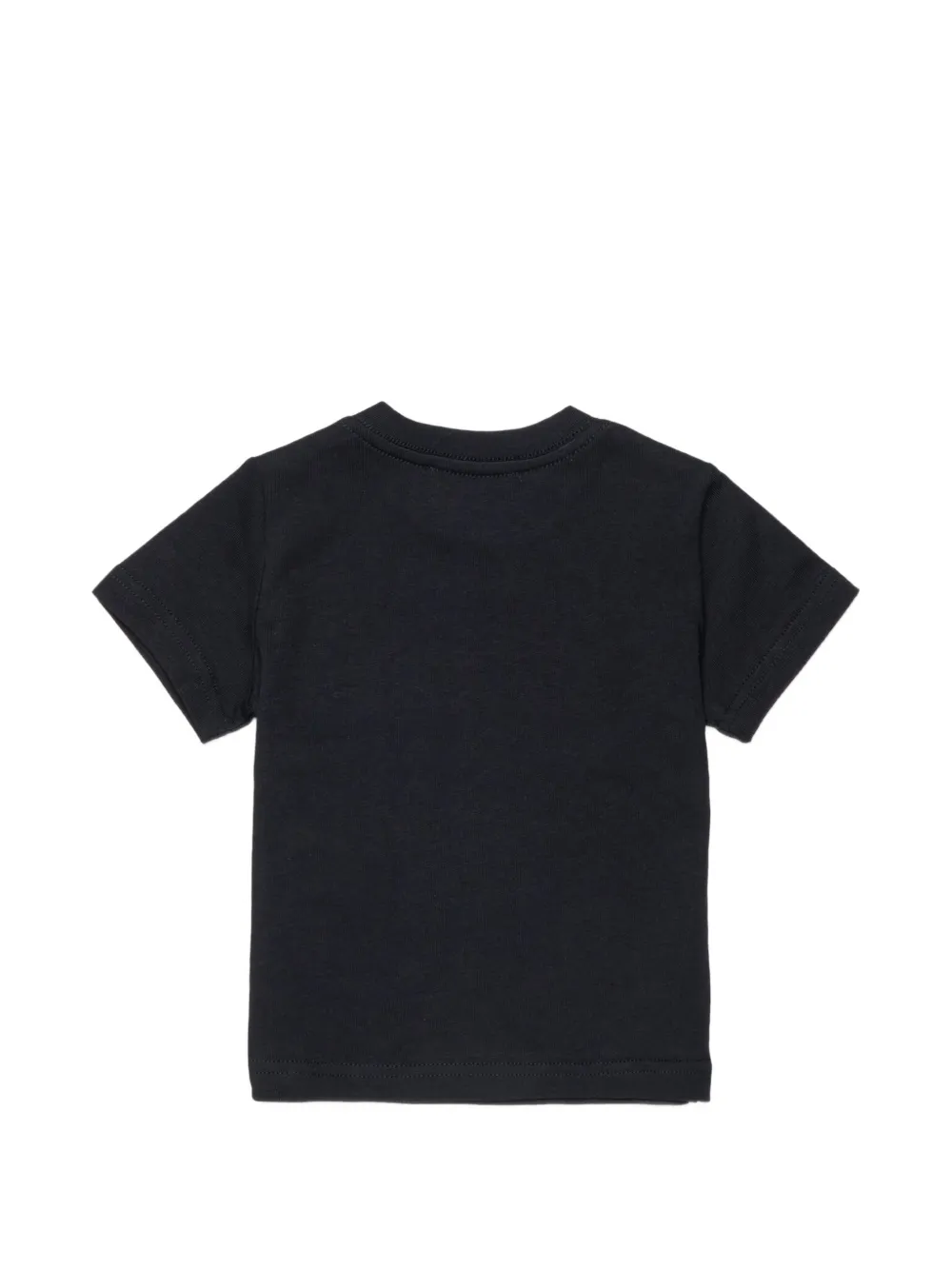 DSQUARED2 KIDS T-shirt met logoprint en knoop op de schouders Zwart