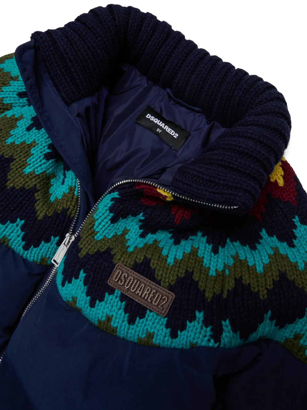 DSQUARED2 KIDS Gewatteerd jack Blauw