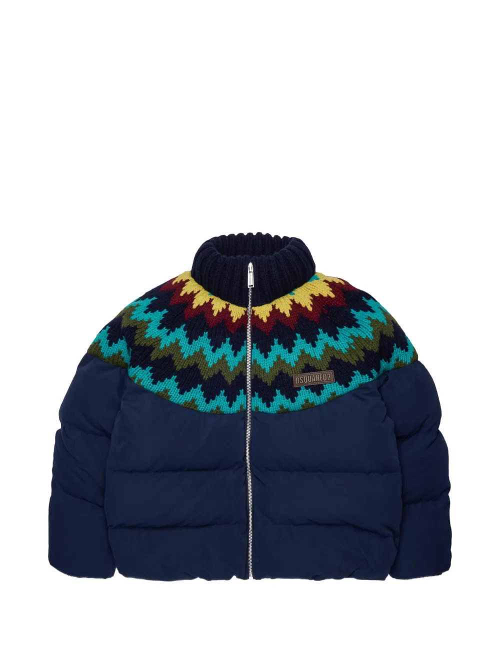 DSQUARED2 KIDS Piumino con zip - Blu