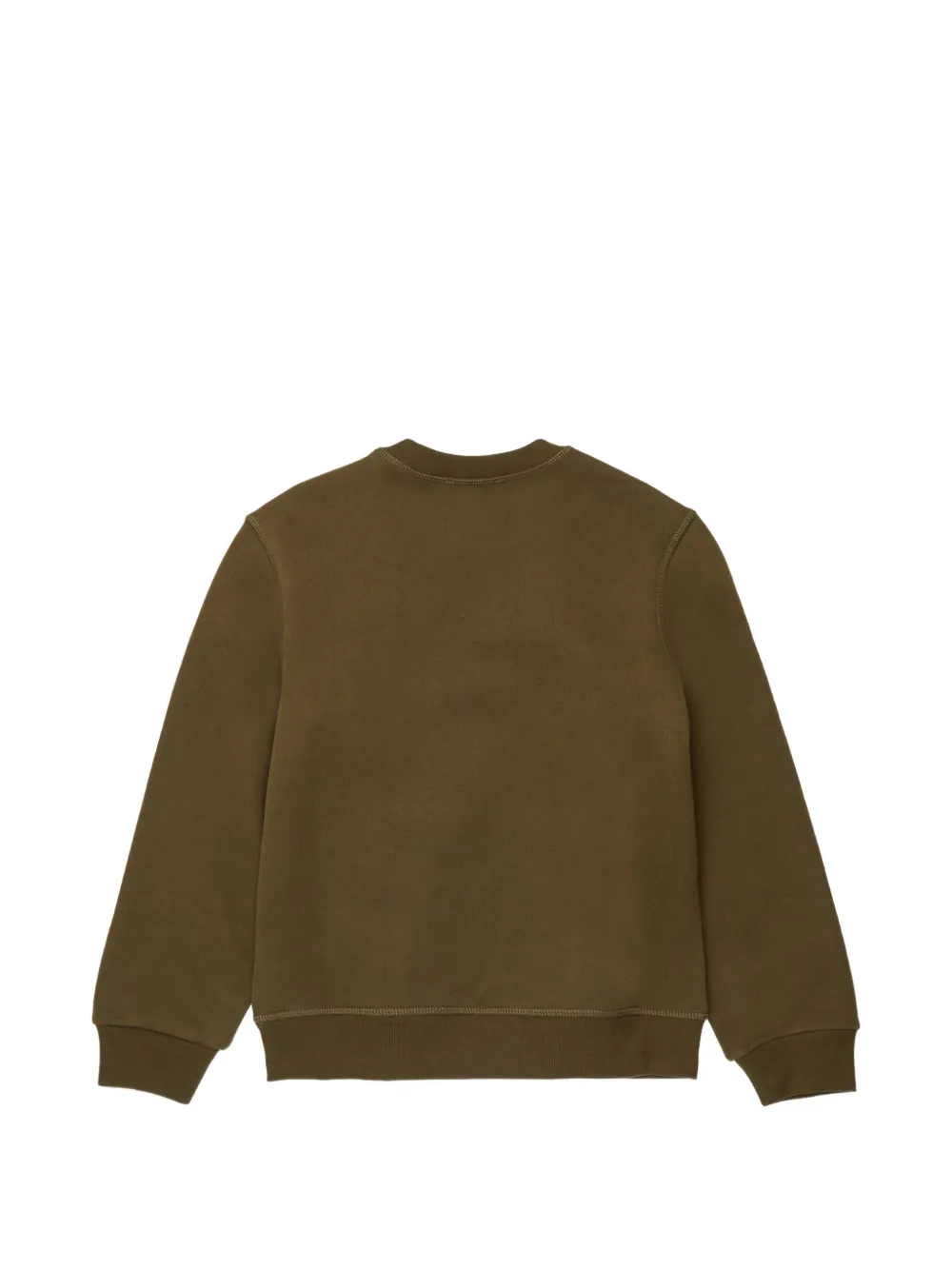 DSQUARED2 KIDS logo-patch sweatshirt Groen