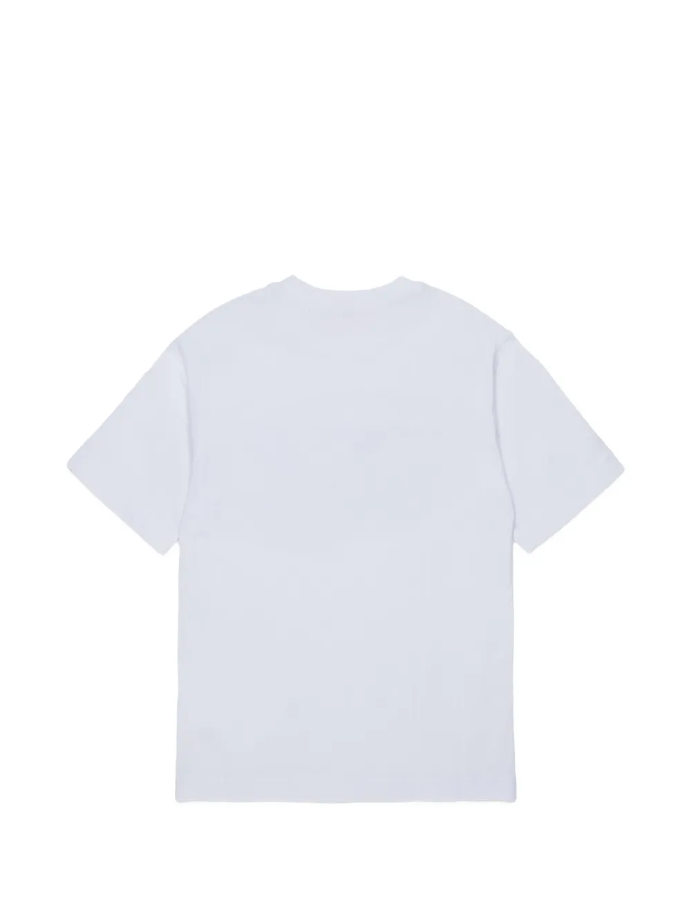 Diesel Kids Oval D T-shirt Wit