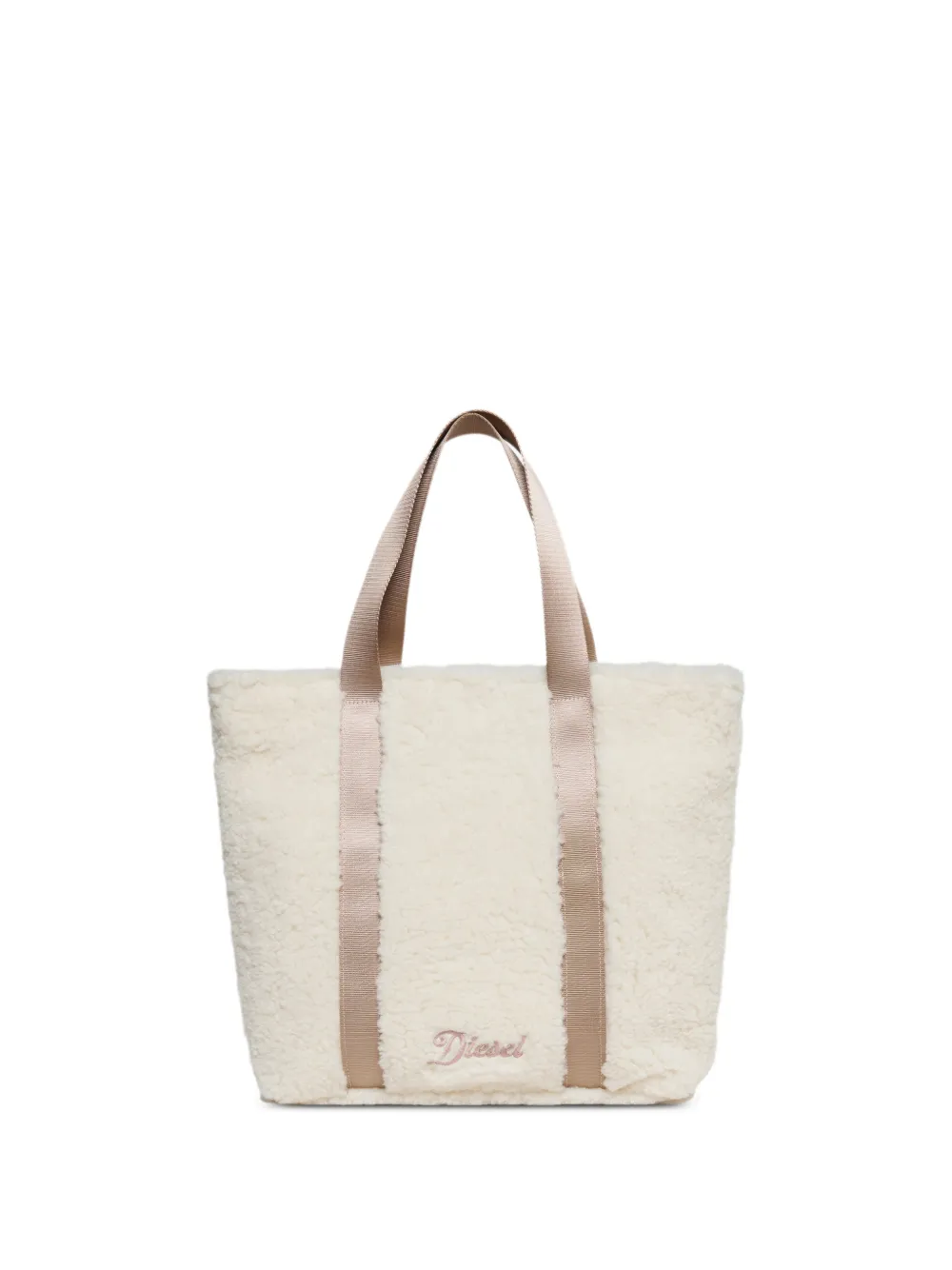 Diesel Kids Borsa a spalla Wixa in finto shearling - Toni neutri
