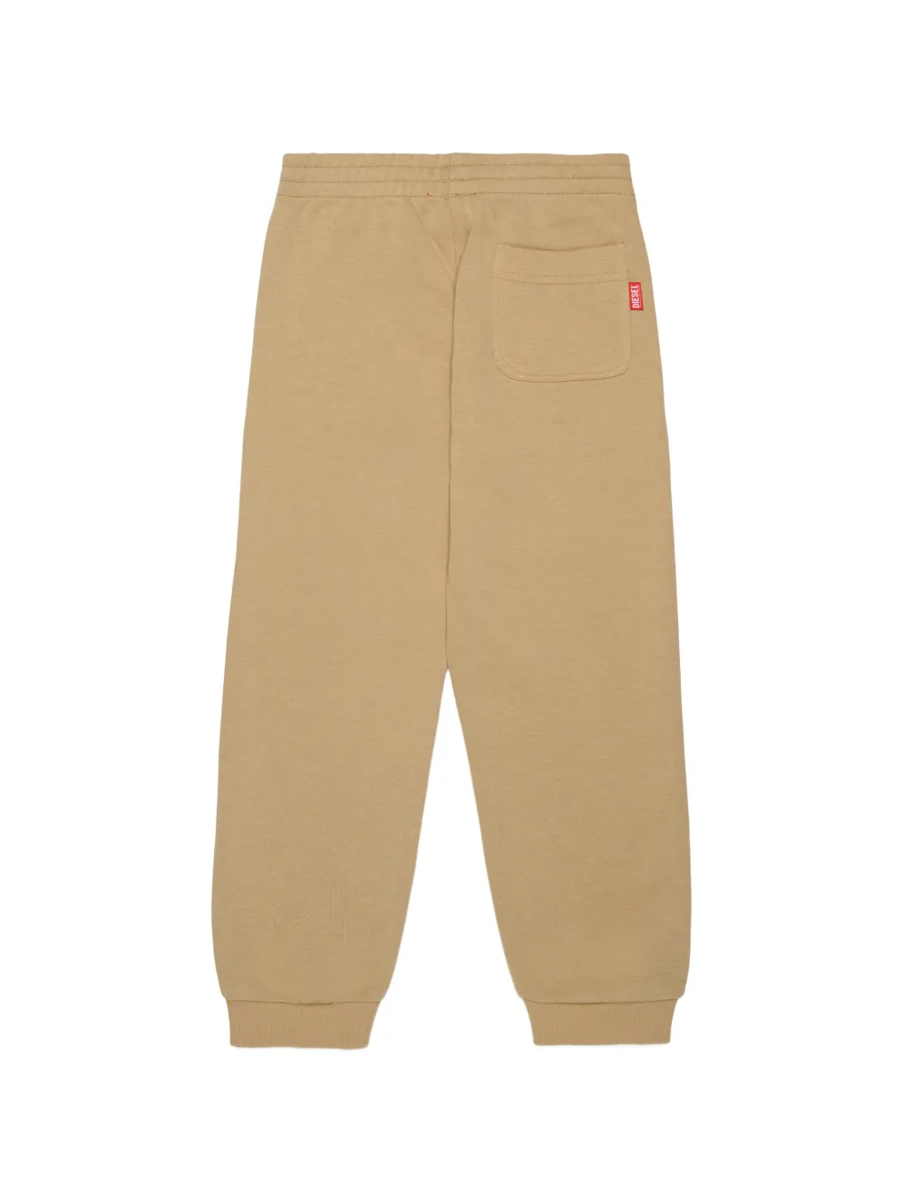 Diesel Kids Trainingsbroek met logoprint Beige