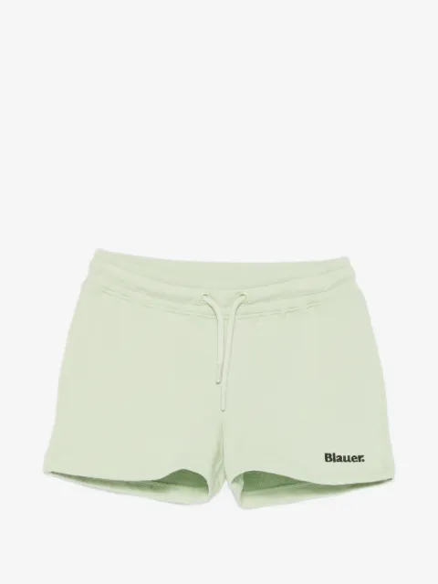 Blauer logo-embroidered drawstring shorts