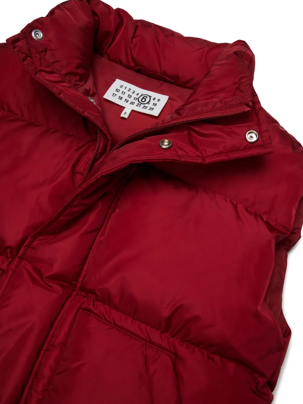 MM6 Maison Margiela Kids Gewatteerde bodywarmer Rood