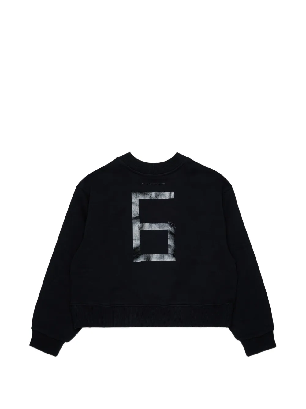 MM6 Maison Margiela Kids Trui met logoprint Zwart