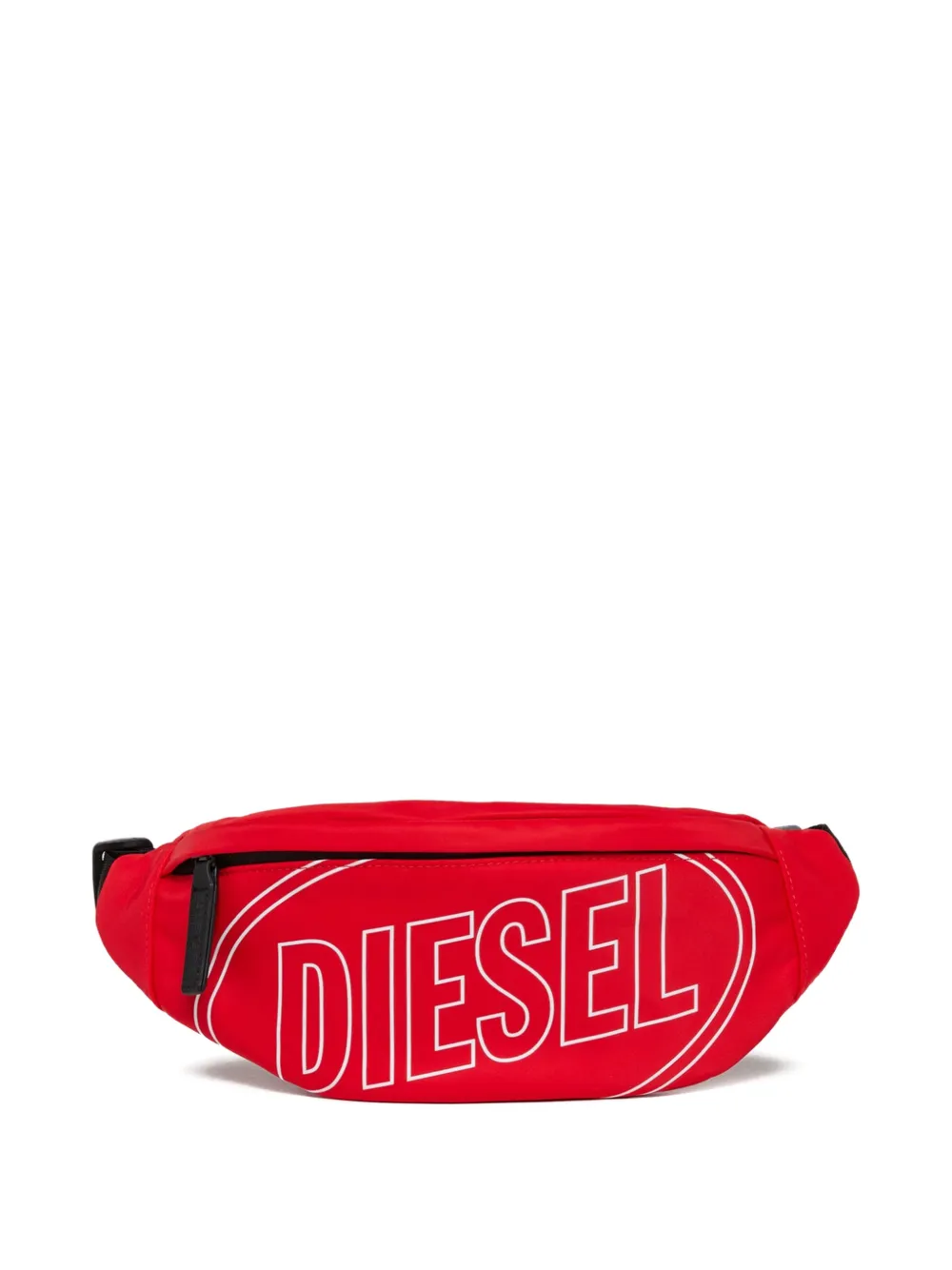 Diesel Kids Borsa con stampa logo - Rosso