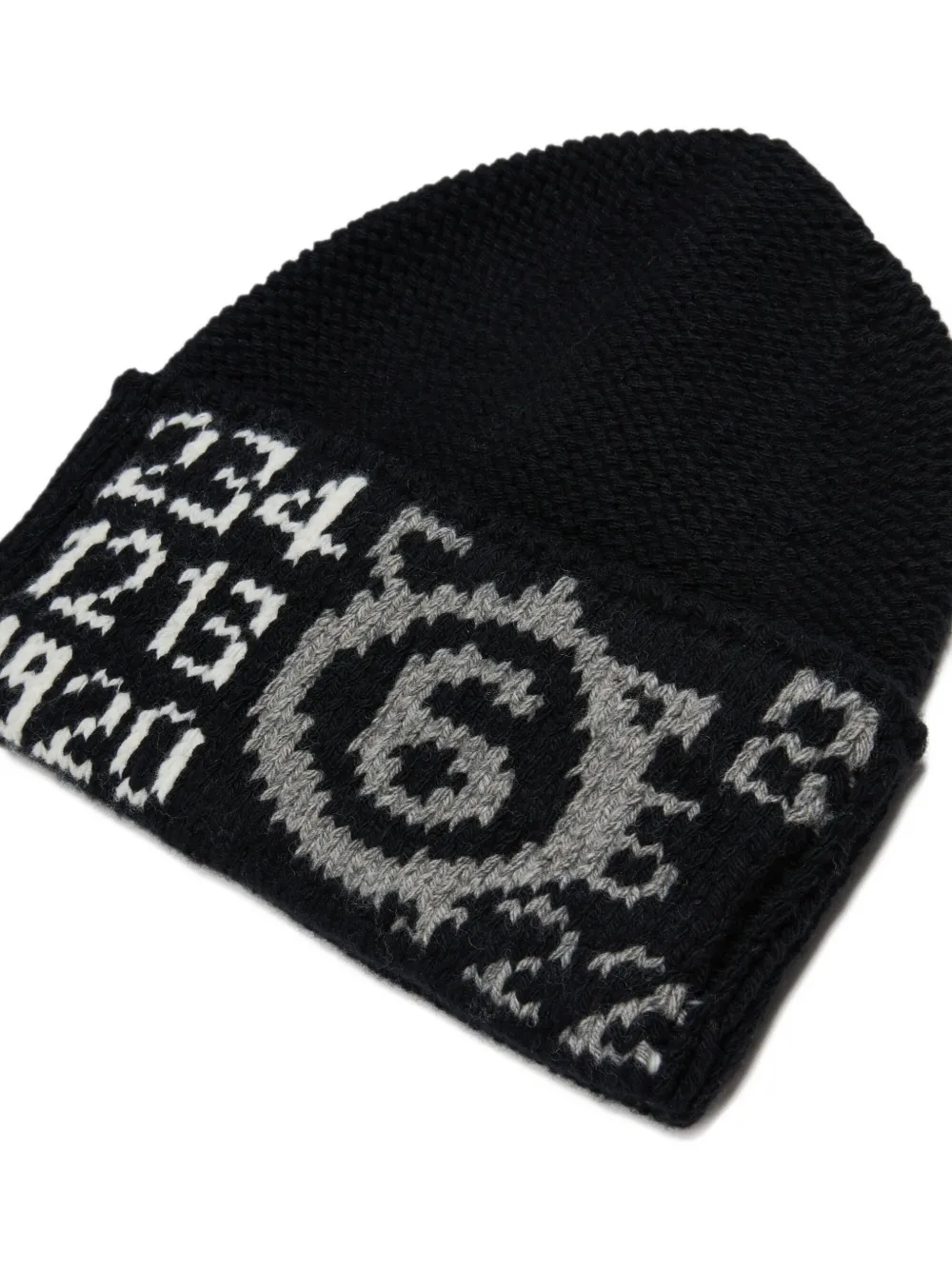MM6 Maison Margiela Kids Muts met logodetail Zwart