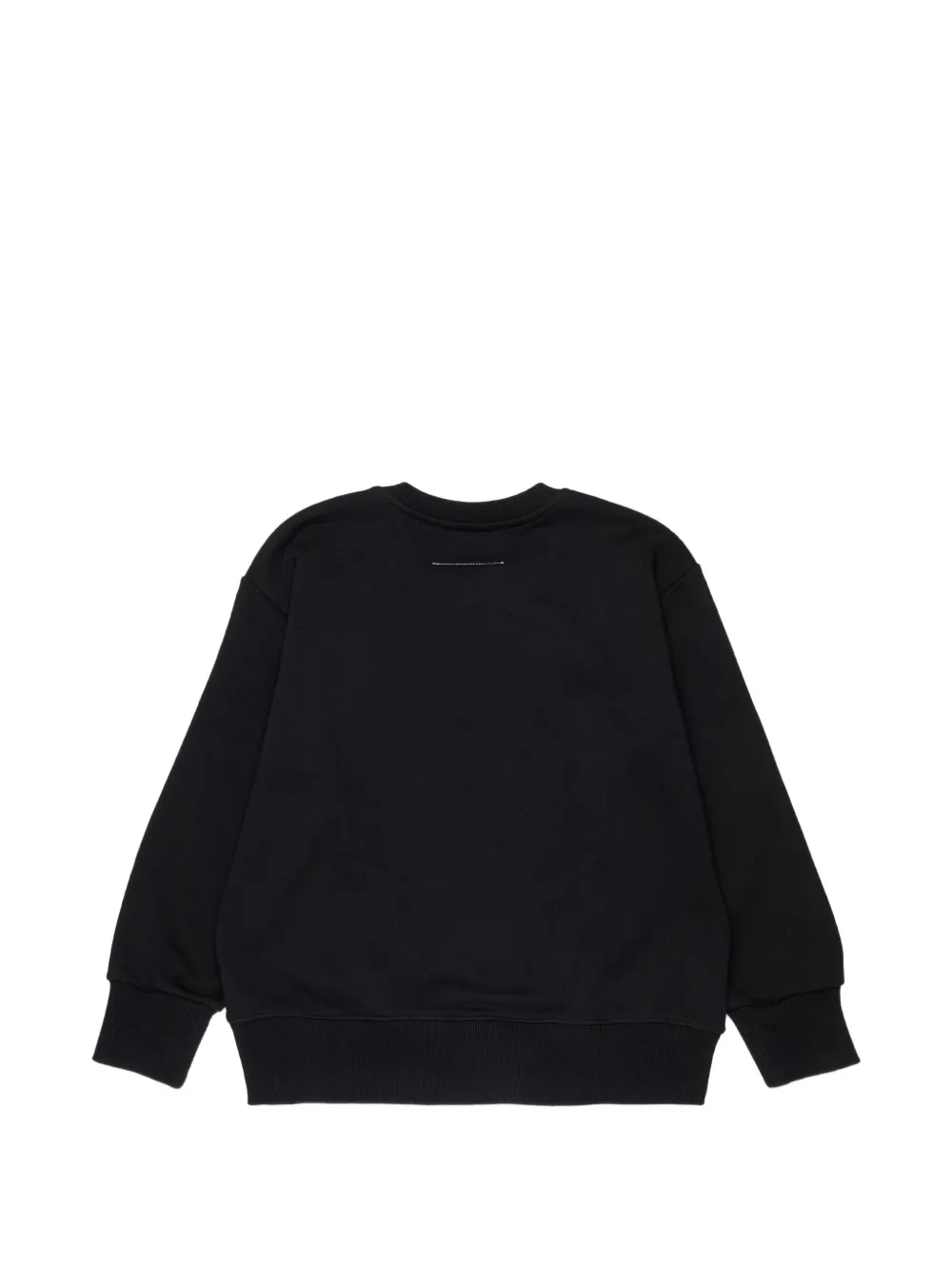 MM6 Maison Margiela Kids Sweater met logopatch Zwart