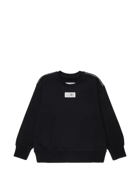 MM6 Maison Margiela Kids logo-patch sweatshirt