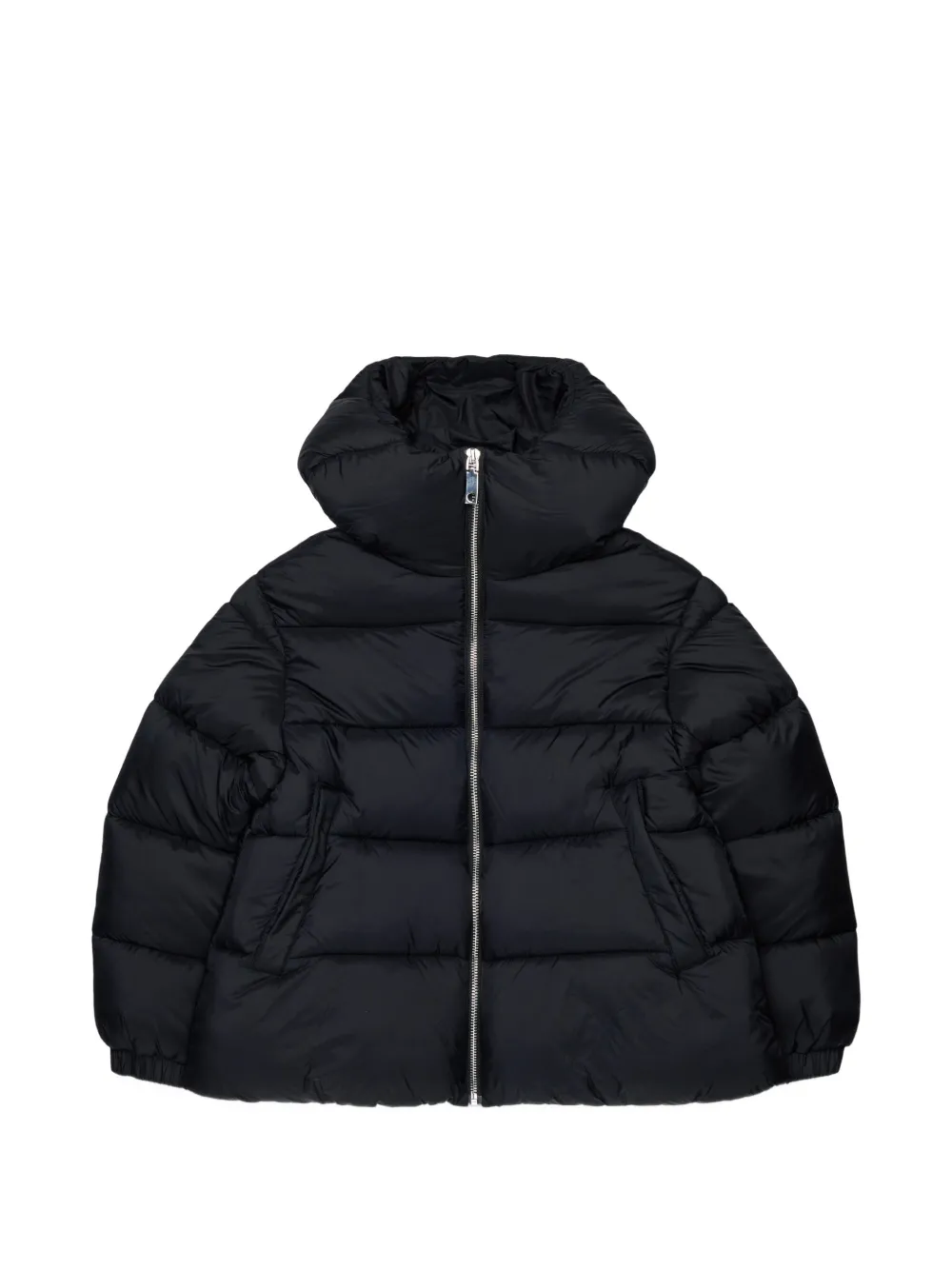 MAX&Co. Kids Giacca con logo e cappuccio - Nero