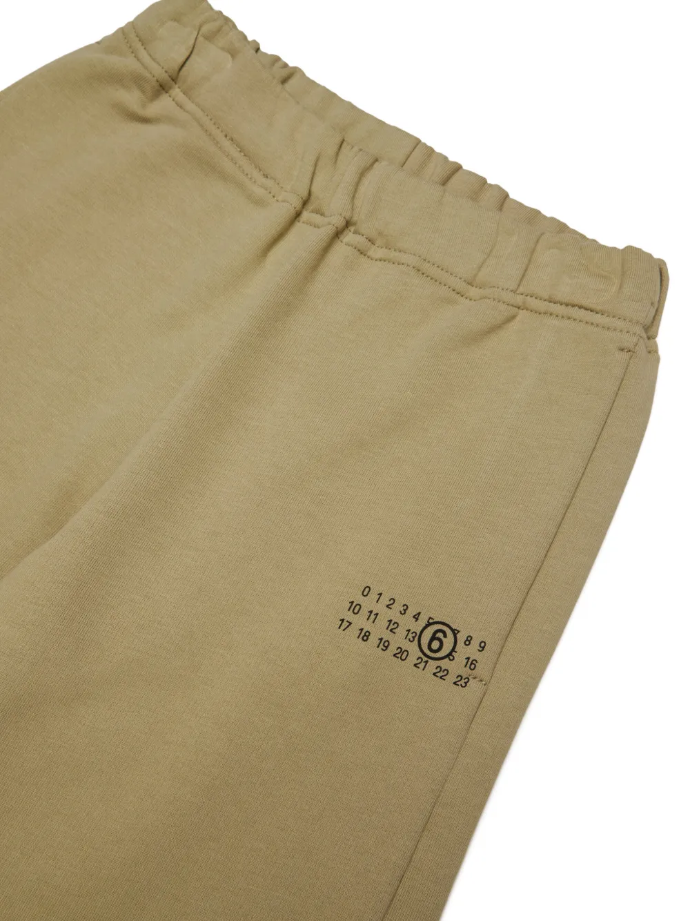 MM6 Maison Margiela Kids Trainingsbroek met logoprint Groen