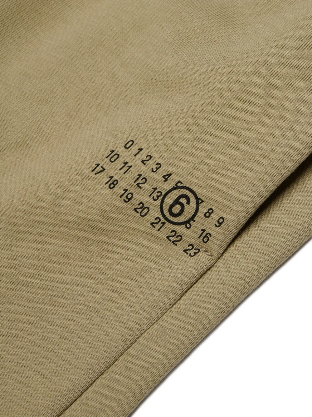 MM6 Maison Margiela Kids Trainingsbroek met logoprint Groen