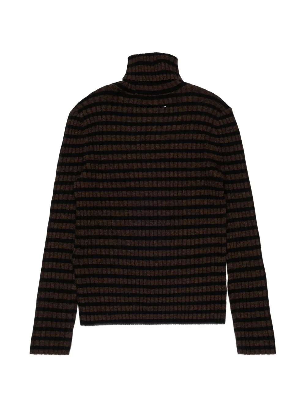 MM6 Maison Margiela Kids Gestreepte trui Bruin