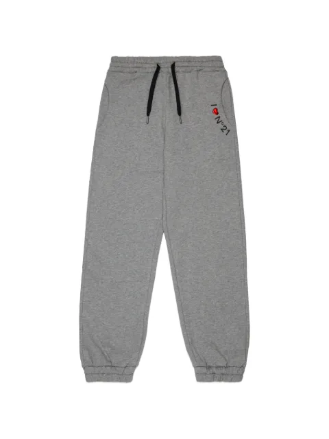 Nº21 Kids logo-print track pants