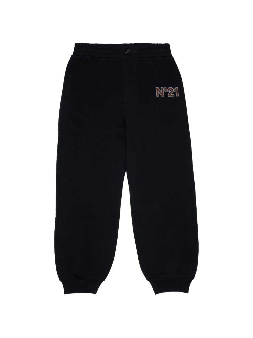 Nº21 Kids Pantaloni sportivi con applicazione - Blu