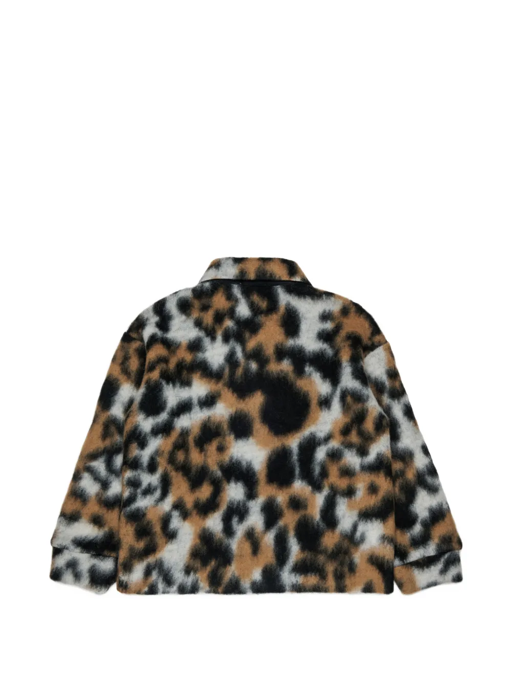 N°21 Leopard-print Sweater In Multi