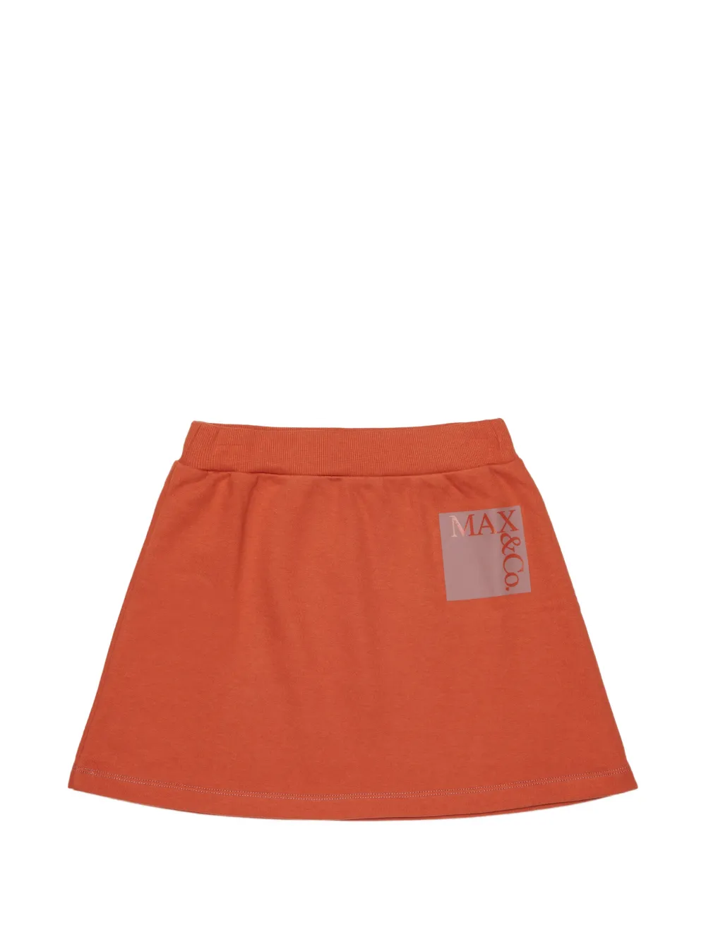 MAX&Co. Kids Gonna svasata con stampa - Arancione