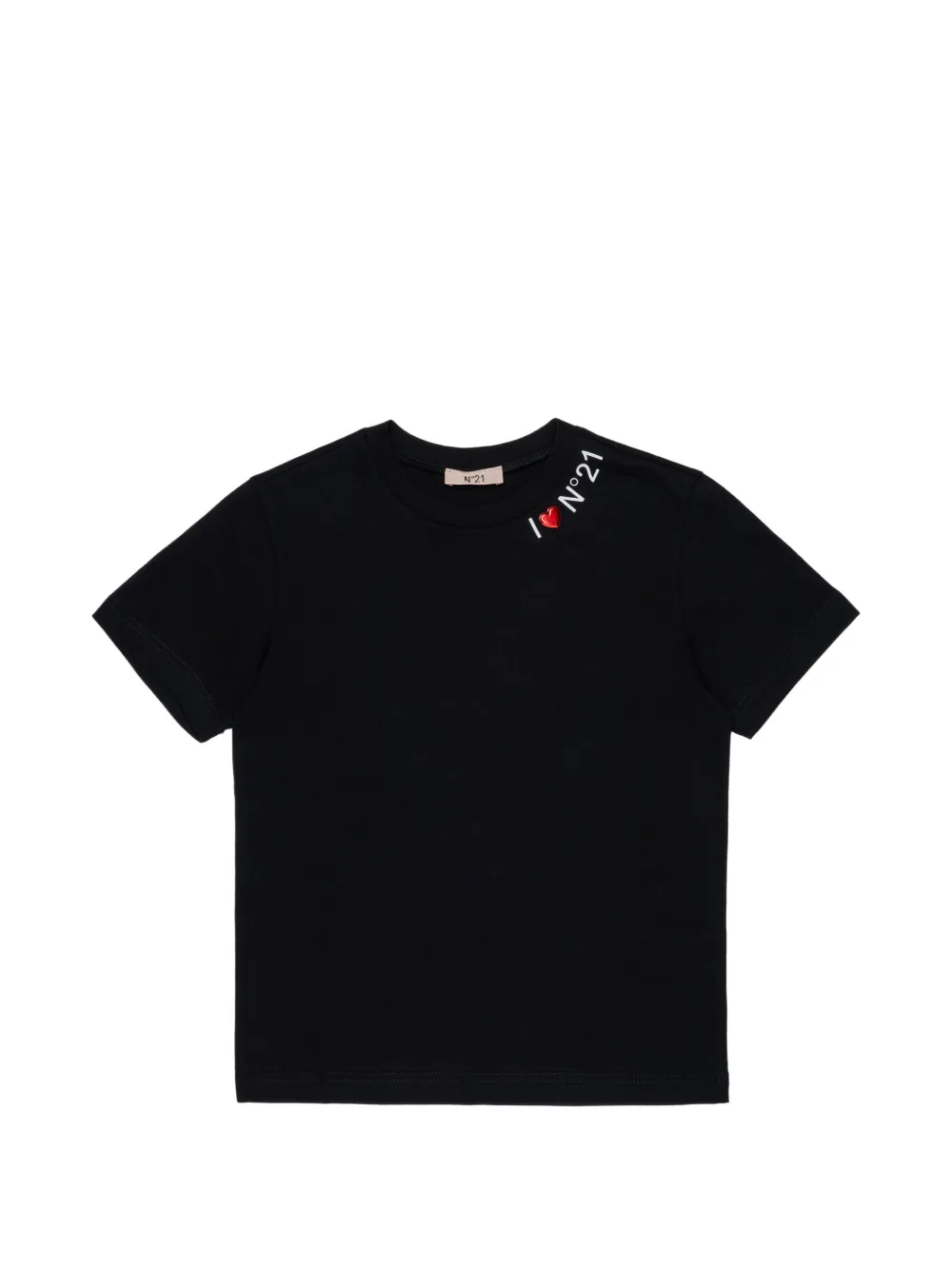 Nº21 Kids T-shirt con stampa - Nero