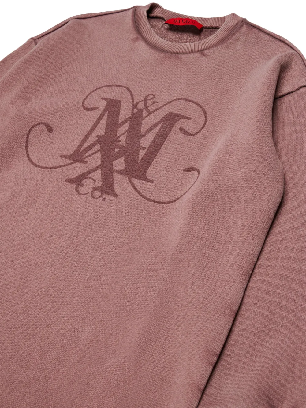MAX&Co. Kids Jurk met logoprint Roze