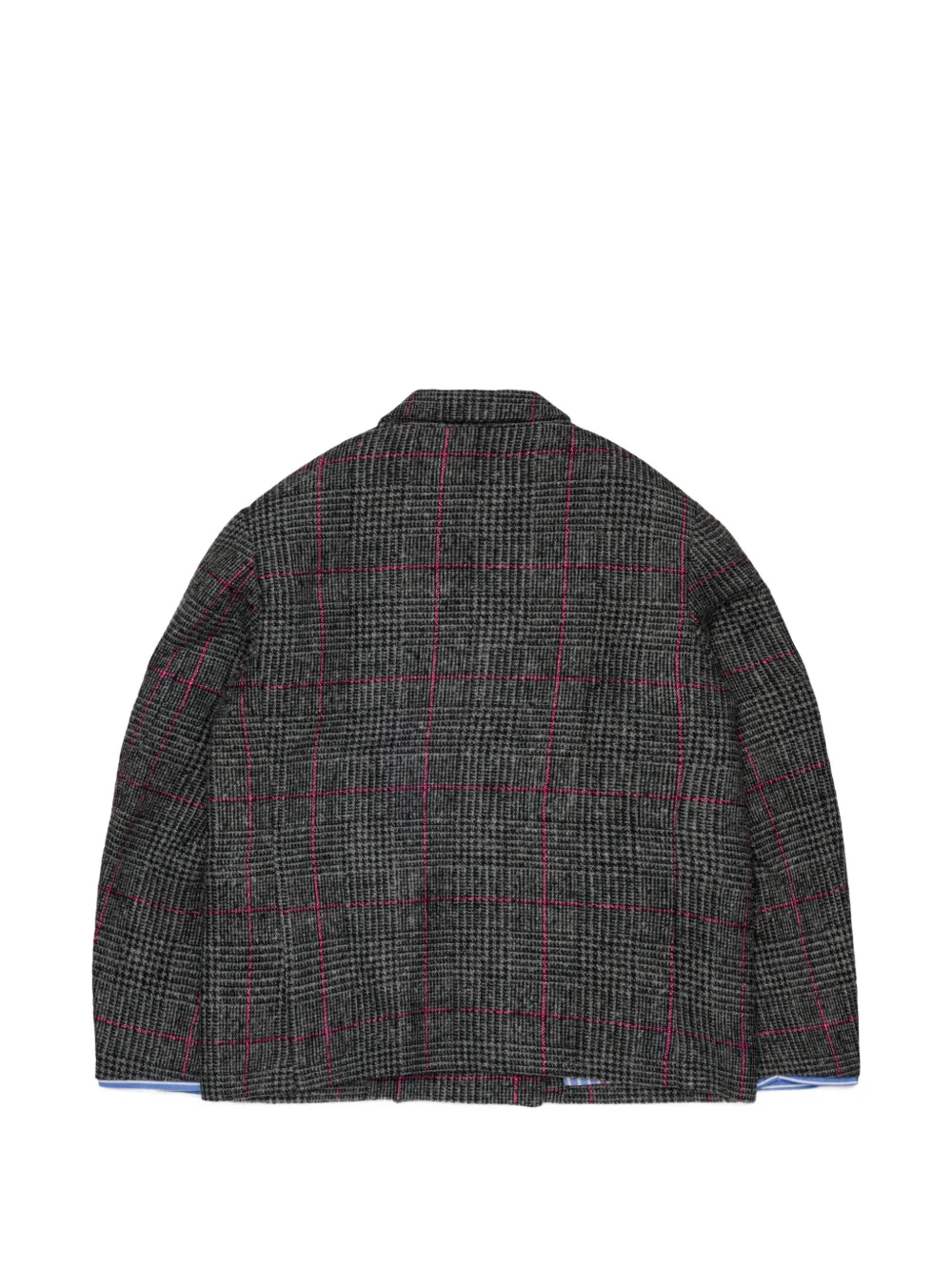 Nº21 Kids Geruite blazer Grijs