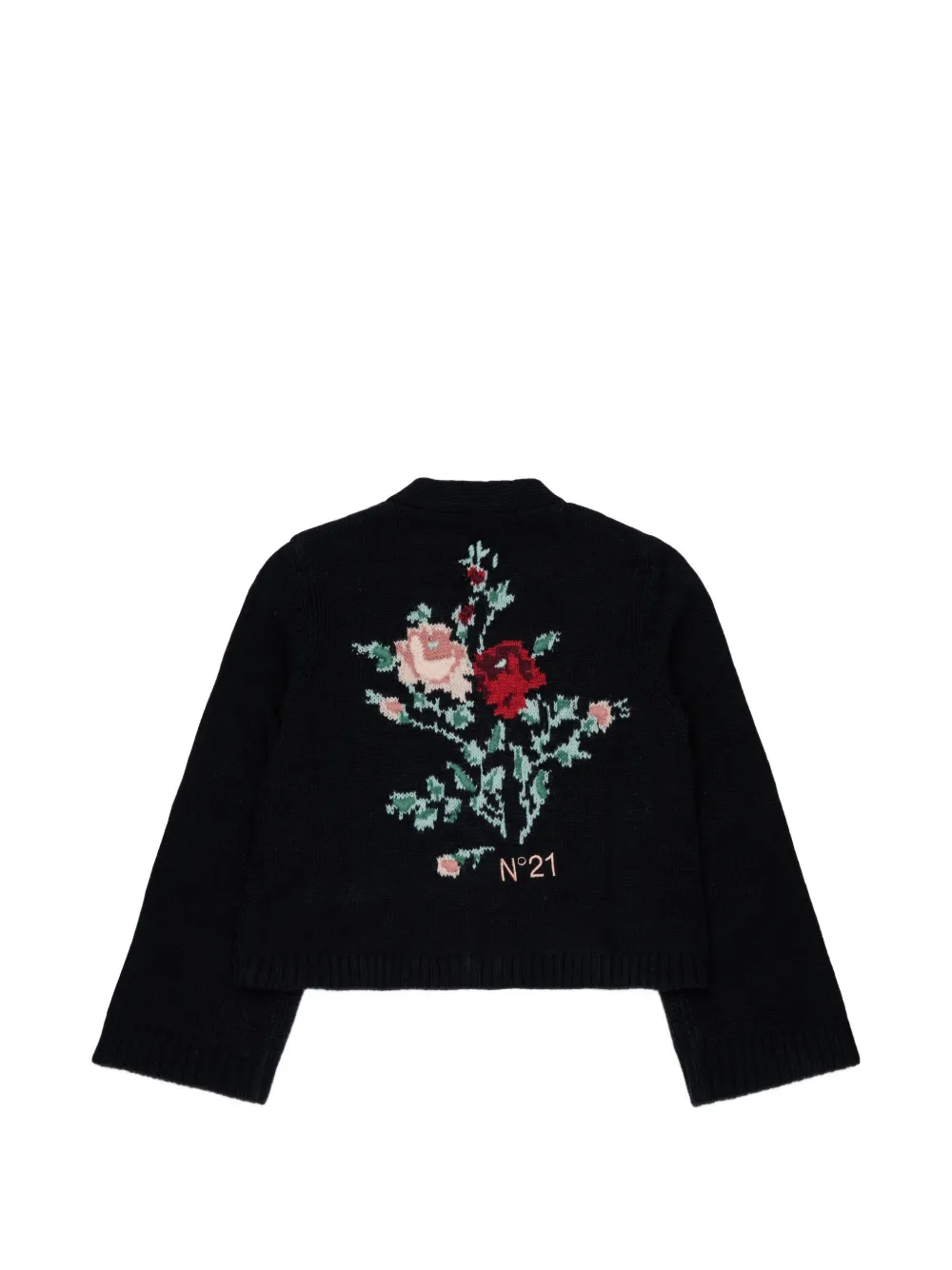 Nº21 Kids Vest met opgestikte zak Zwart