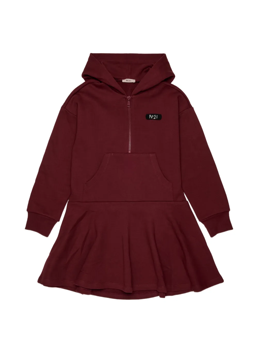 Nº21 Kids Abito con applicazione - Rosso