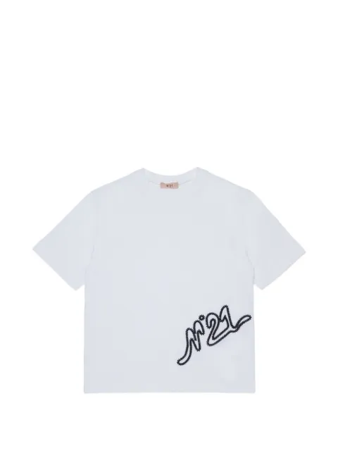 Nº21 Kids playera con logo bordado