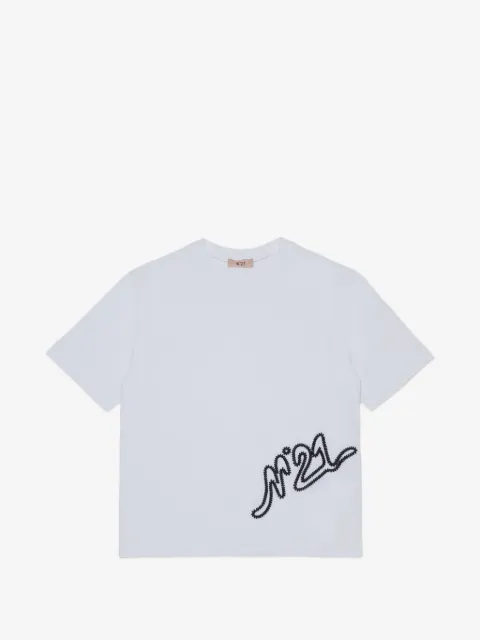 Nº21 Kids playera con logo bordado