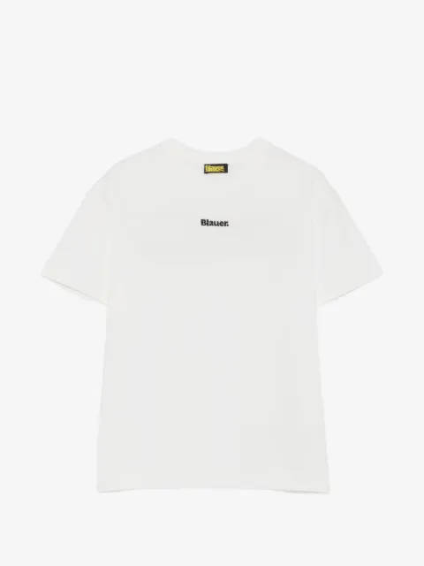 Blauer logo-embroidered T-shirt