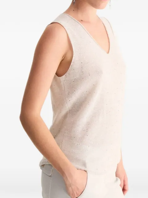 BIANCALANCIA sequin-embellished vest