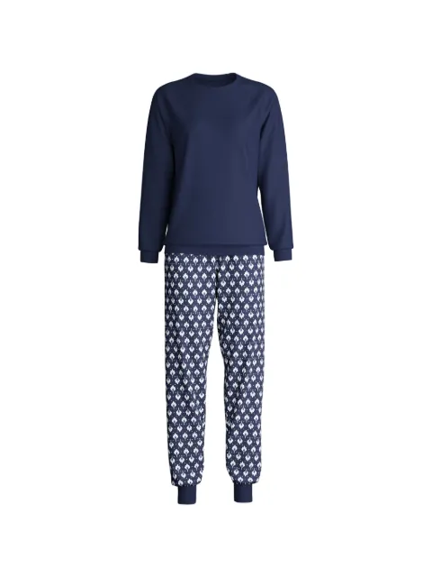 CALIDA patterned-print raglan-sleeve pajamas set