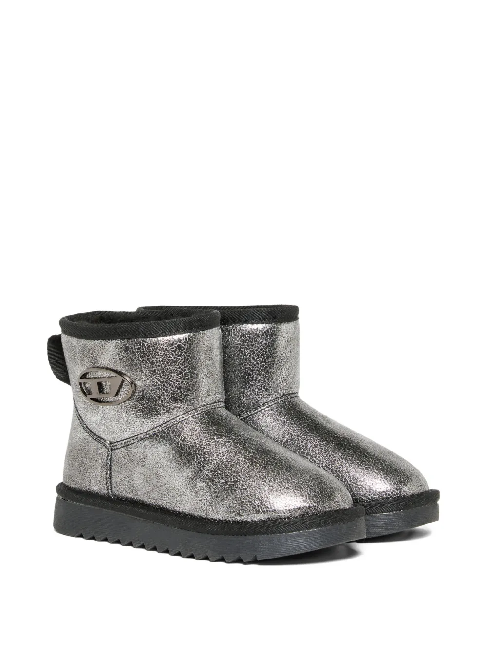 Diesel Kids Stivaletti Oval D - Argento