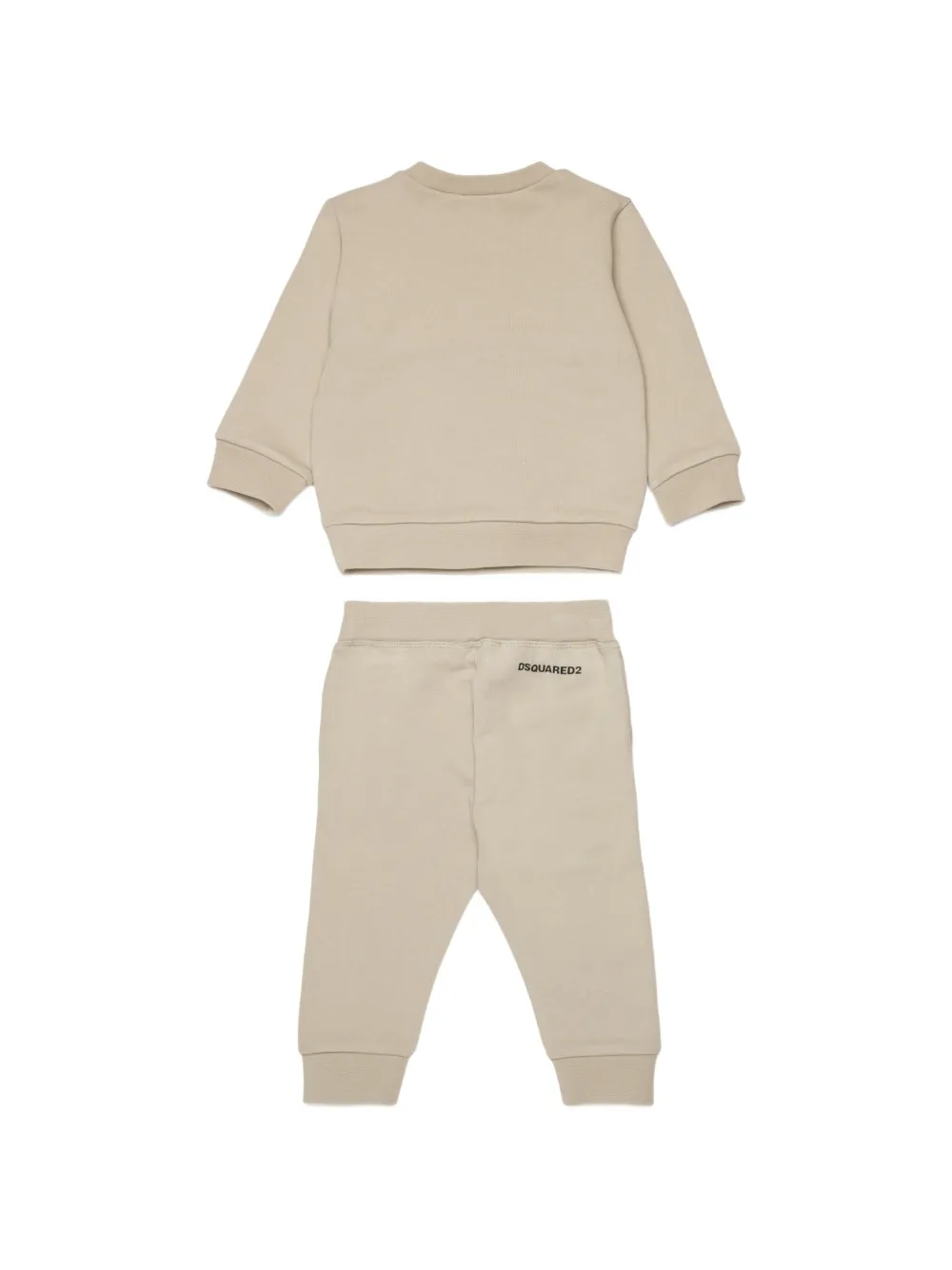 DSQUARED2 KIDS Trainingspak met logoprint Beige