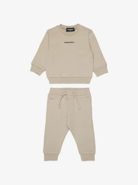 DSQUARED2 KIDS traje deportivo con logo estampado