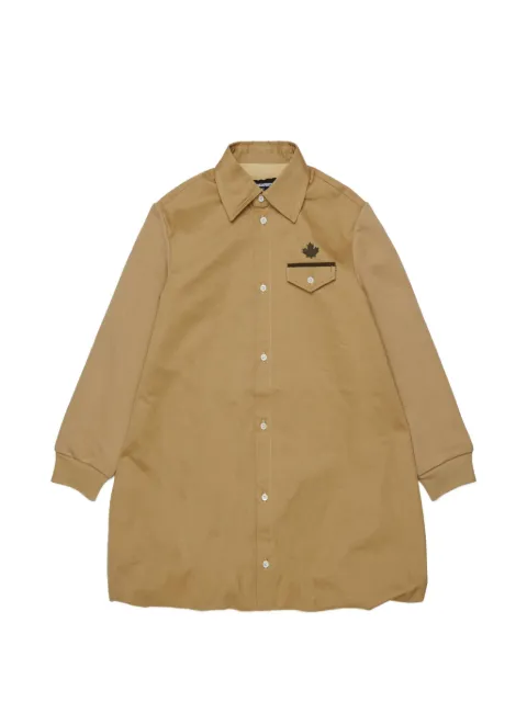 DSQUARED2 KIDS Maple Leaf shirt dress