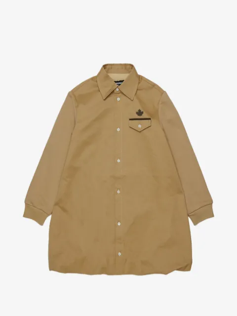 DSQUARED2 KIDS robe-chemise Maple Leaf
