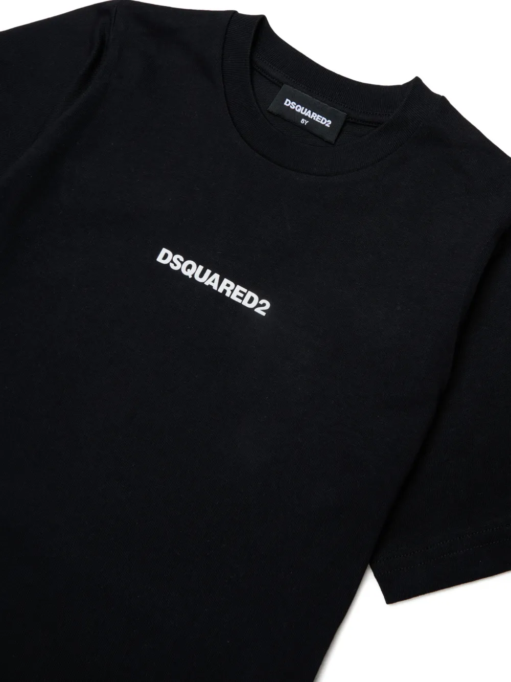 DSQUARED2 KIDS T-shirt met logoprint Zwart