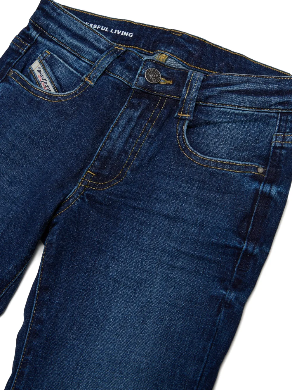 Diesel Kids Flared jeans Blauw