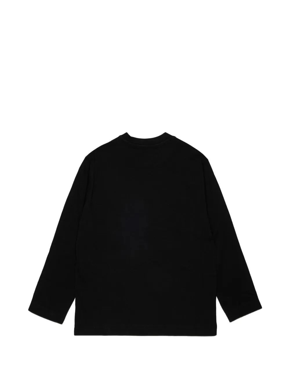 Diesel Kids T-shirt met lange mouwen Zwart