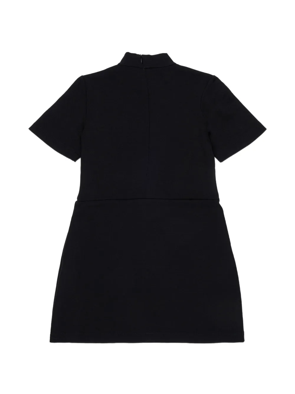 Diesel Kids Jurk met geborduurd logo Zwart