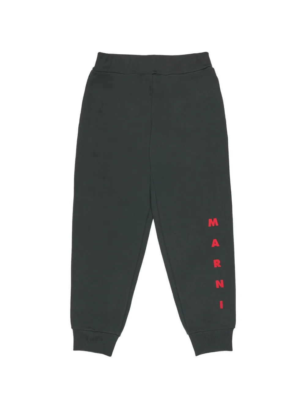 Marni Kids Pantaloni sportivi con stampa - Grigio