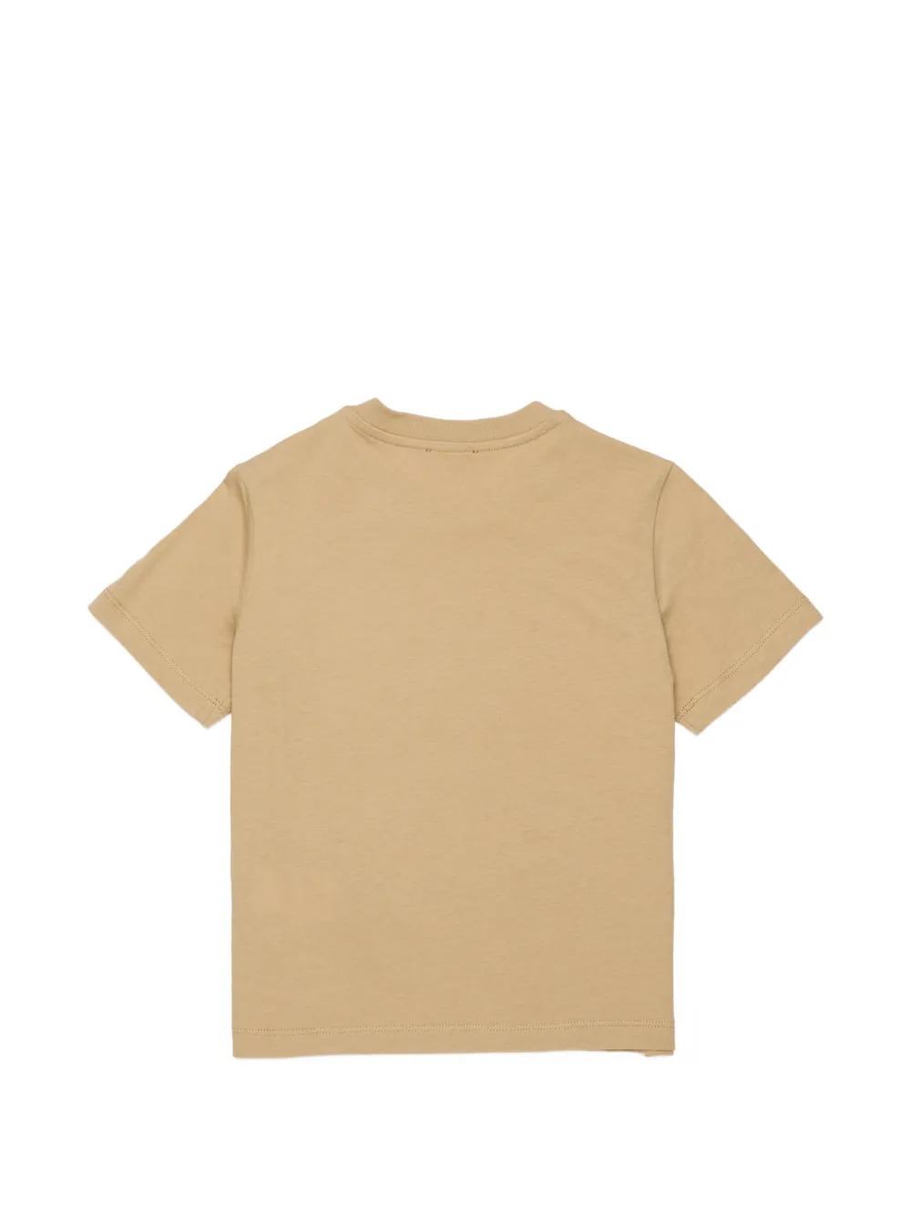 Diesel Kids T-shirt met logoprint Beige