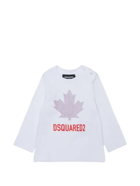 DSQUARED2 KIDS Top com detalhe logo