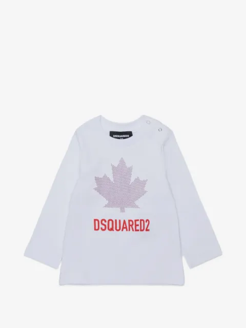 DSQUARED2 KIDS logo-detail top