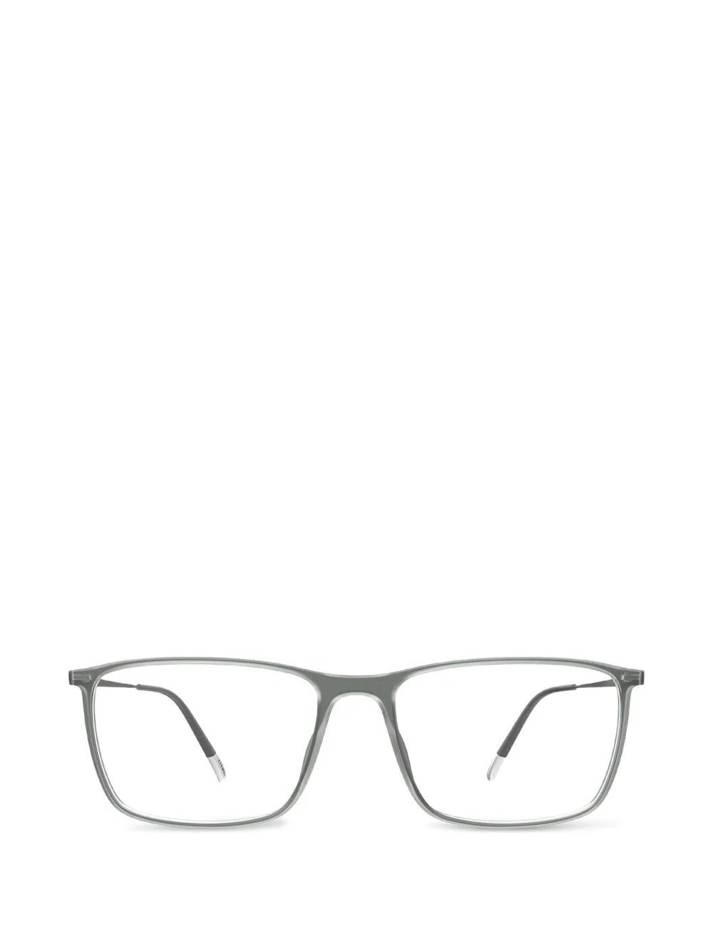 Silhouette Illusion Lite rectangle-frame glasses - Grigio