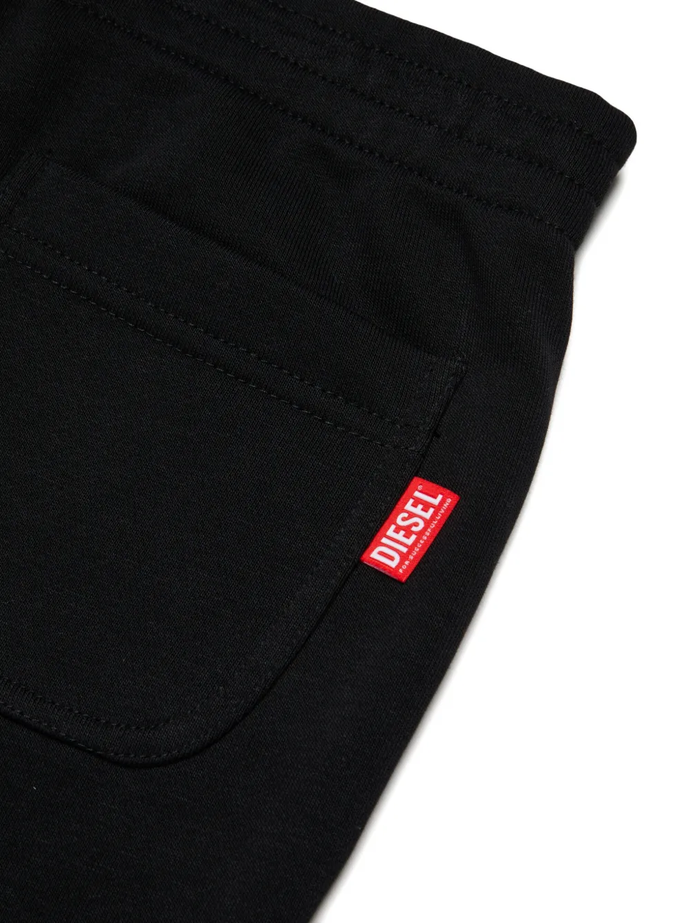 Diesel Kids Trainingsbroek met logoprint Zwart